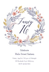 Fancy Fete - Invitación De Cumpleaños